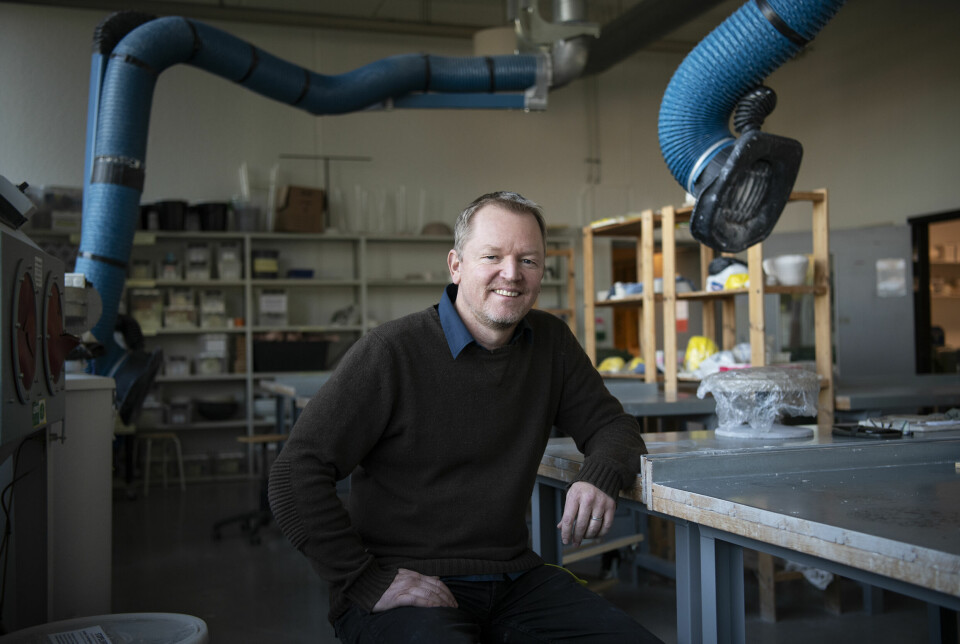 Arild Berg er kunstner og professor på produktdesign ved OsloMet.