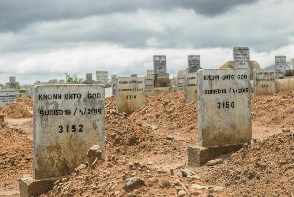 The Ebola outbreak in Sierra Leone from 2014-2016 claimed the lives of nearly 4,000 people. This graveyard includes people who are ‘known unto God.’