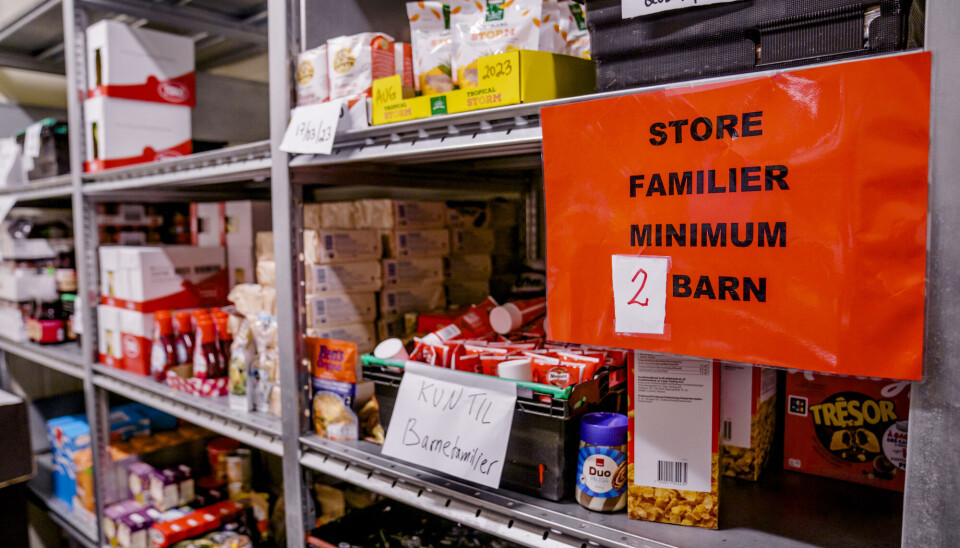 Over halvparten av dem som i dag får mathjelp, er barnefamilier. I tillegg er det flere som er i jobb som har behov for matposene.