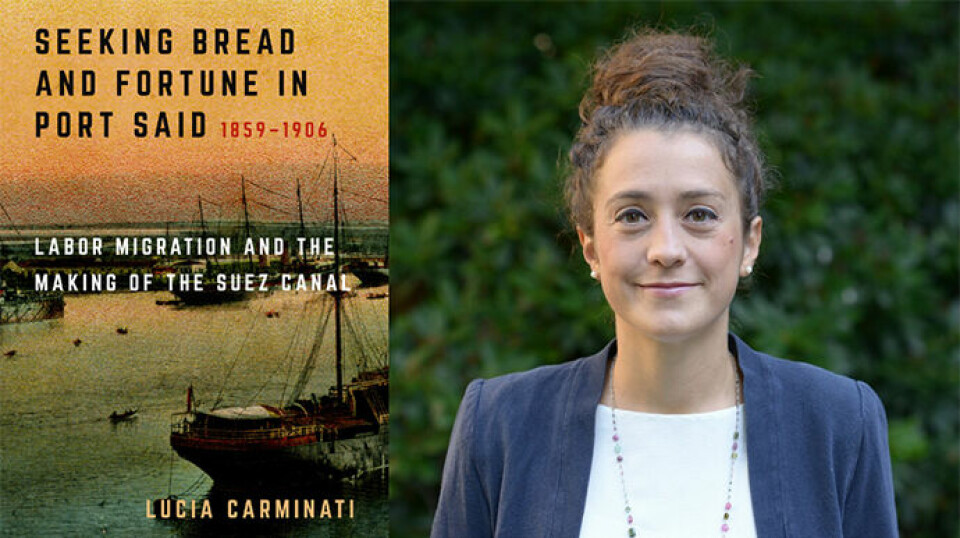 Lucia Carminatis bok «Seeking Bread and Fortune in Port Said» ble gitt ut høsten 2023.