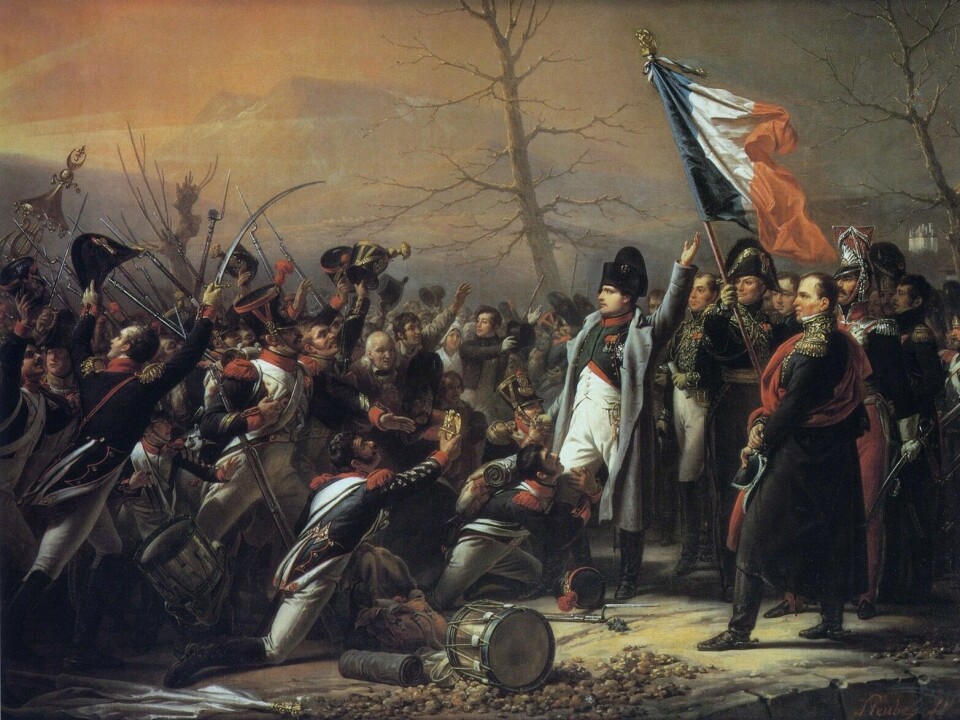 Napoleon hadde kirurger med i hæren som amputerte lemmer på skadde soldater på slagmarken under Napoleonskrigene. I beste fall ble de svimeslått i hodet først.