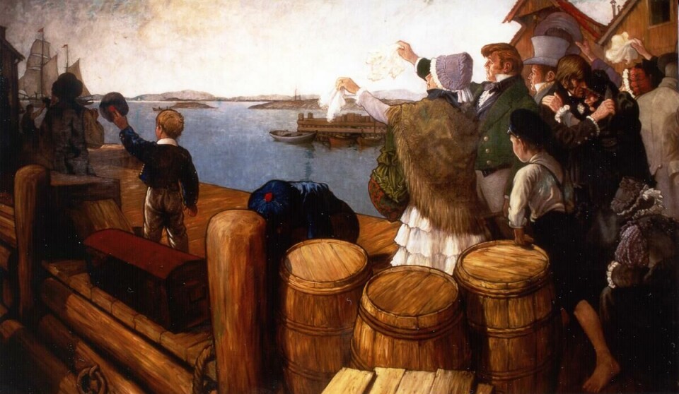Seilbåten «Restauration» dro fra Stavanger i 1825. Med det var den moderne utvandringen til Amerika i gang.