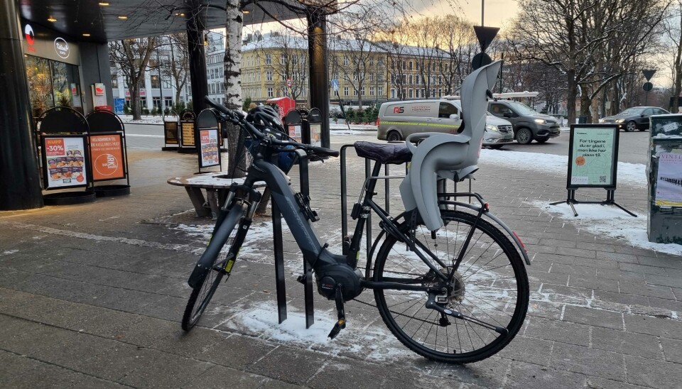 Tør du parkere elsykkelen din utenfor et kjøpesenter i Oslo sentrum?
