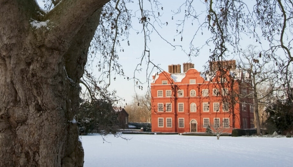 Kew Palace var et tilfluktssted for George den tredje og familien hans.
