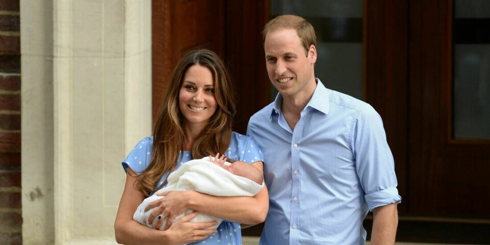 Kate holds her baby in the crook of her left arm. She probably has a good reason for that, although she may not think about it.