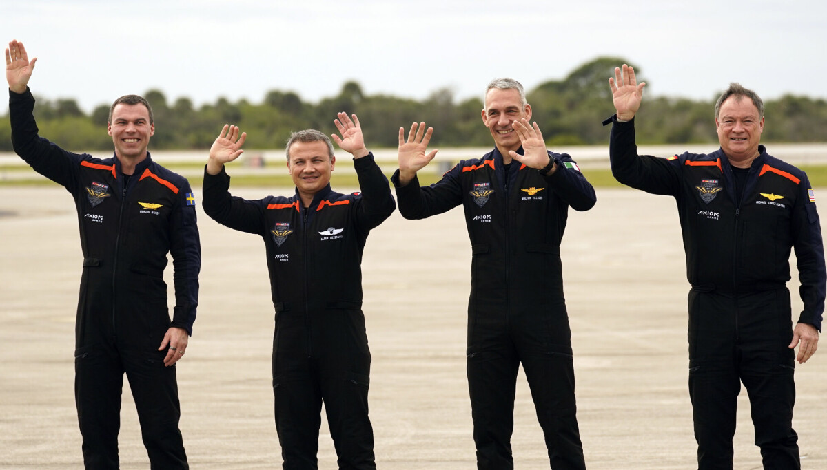 Norsk-svensk astronaut gir lyd fra seg i rommet