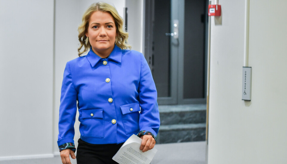 Forsknings- og utdanningsminister Sandra Borch (Sp) går av.