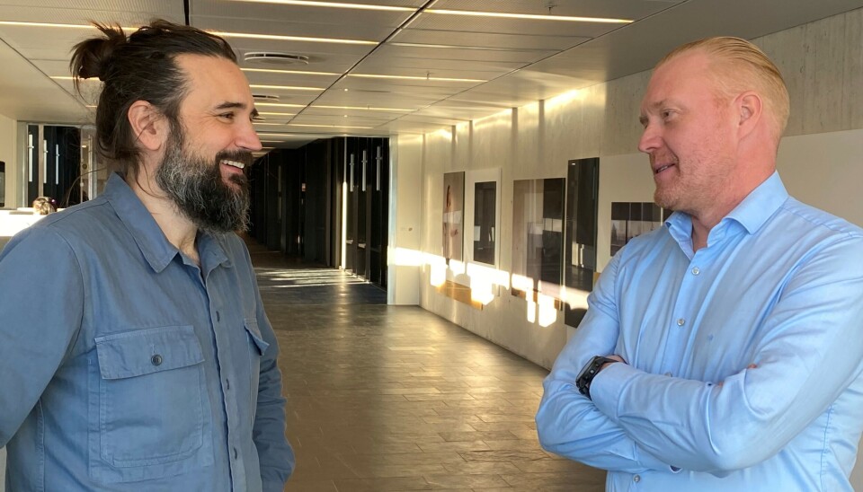 Stefan Schauber og Kåre-Olav Stensløkken.