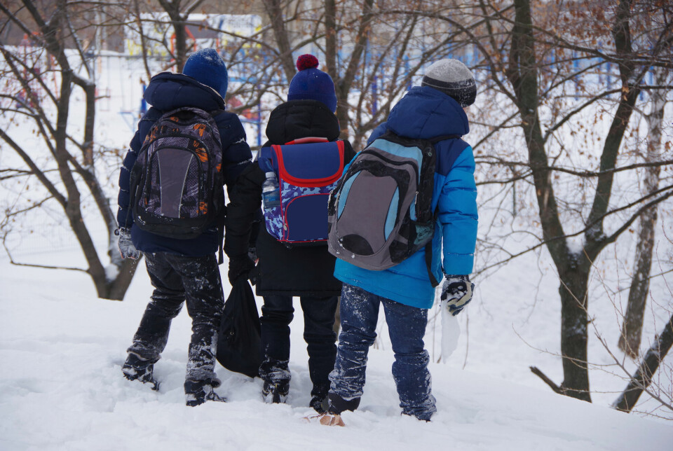 Forskere fulgte svenske barn på vei skolen for å høre hva de syntes om skoleveien sin.