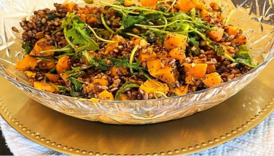 Noen forskere mente at denne salaten er perfekt astronaut-mat.