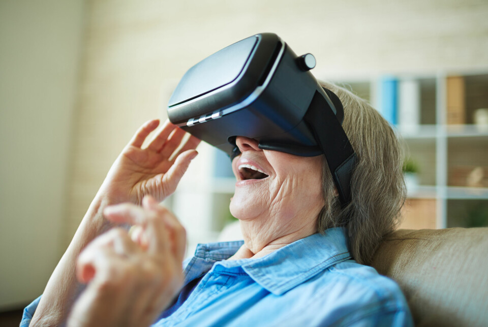 I behandlingen som forskerne kaller FLOW-VRT-Relaxation fikk pasientene gå inn i en virtuell virkelighet med 360 graders panoramalandskaper.