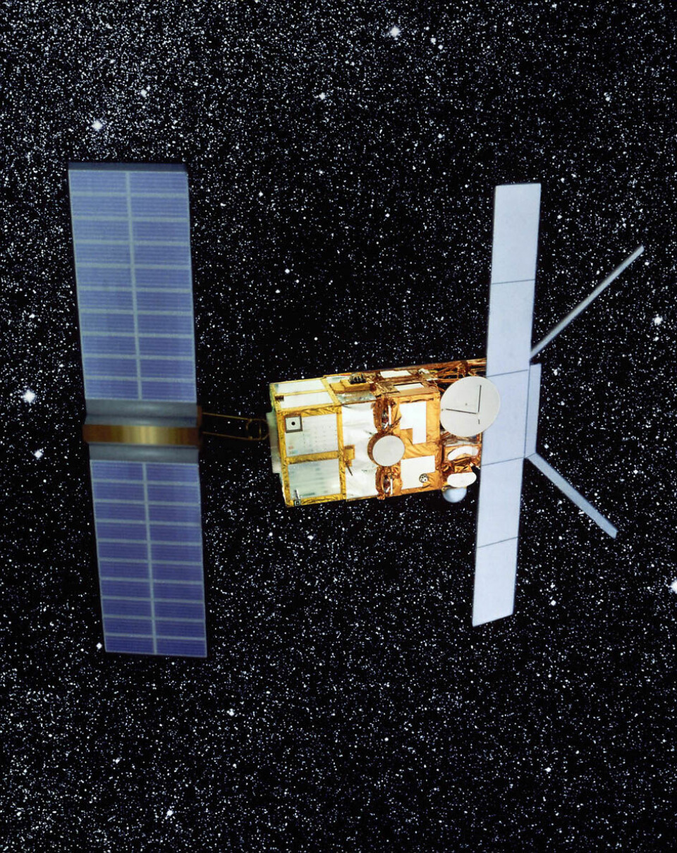 Radarsatellitten ERS-2 ble pensjonist i 2011, etter 16 år på jobben.