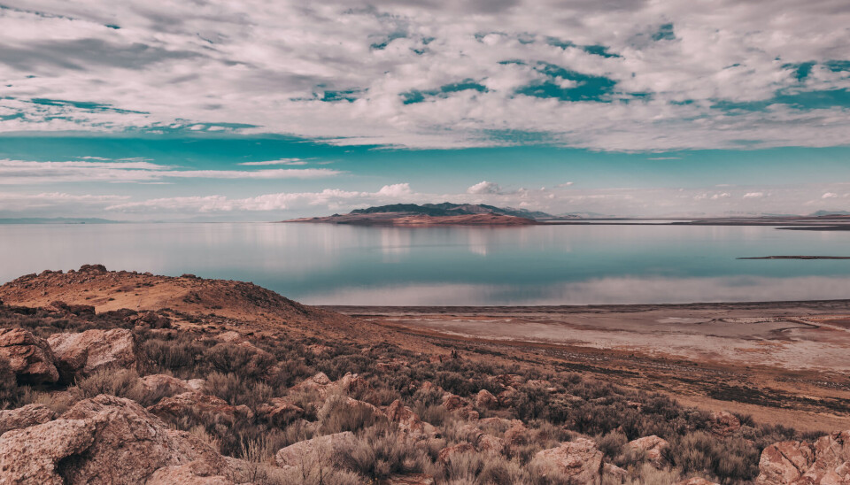 Great Salt Lake er en salt innsjø i Utah i USA.