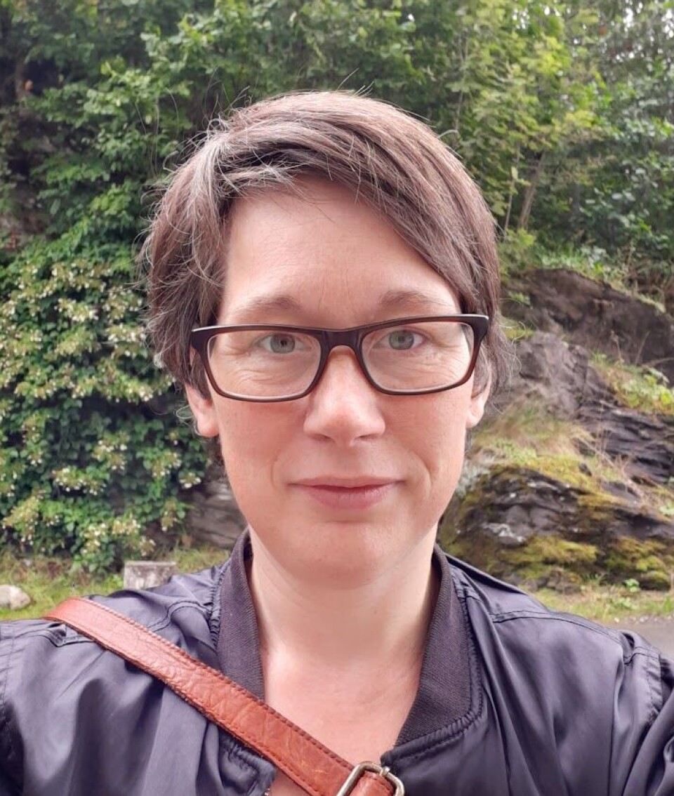 – Vi trodde at dette bare var en plen, sier primus motor Ingeborg Strandberg. Portrettbilde av Ingeborg Strandberg. Hun er utendørs, ikledd sort jakke. Hun har kort, brunt hår og briller.