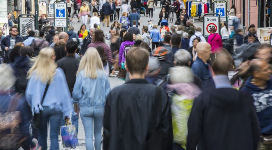 Folkeveksten i Norge fortsetter
