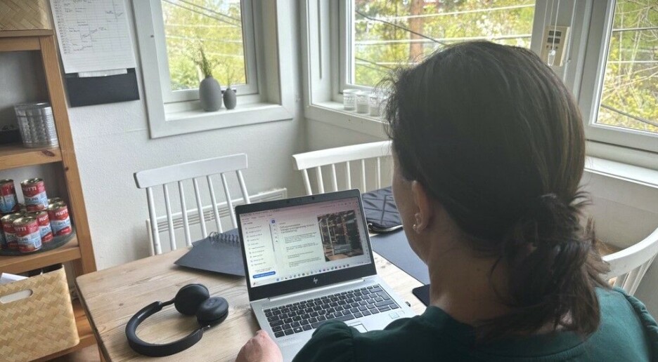 Dette vet vi om bruken av hjemmekontor nå