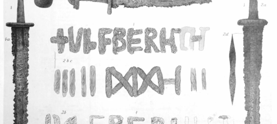 Ulfberth-sverdet kan ha vært en eksklusiv merkevare for vikingene