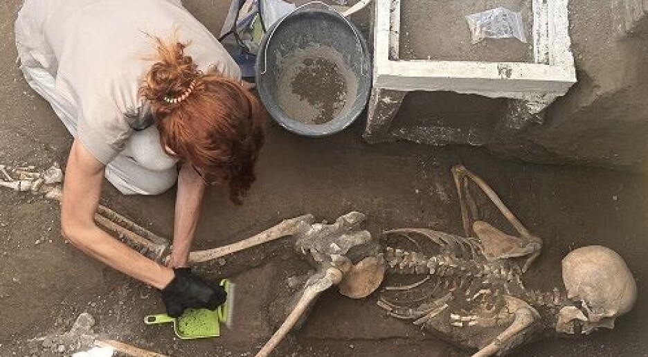 Ny oppdagelse i Pompeii: De gjemte seg for vulkanutbruddet og ble fanget