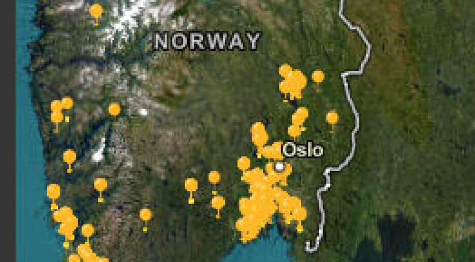 Her kan du se hva arkeologene har funnet med georadar i ditt nabolag