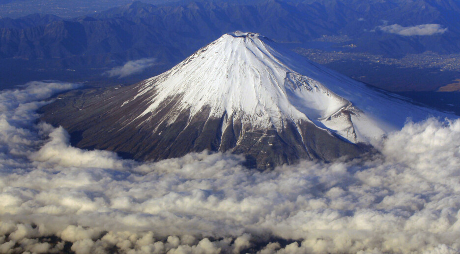 Ingen snø på Mount Fuji – slår 130 år gammel rekord