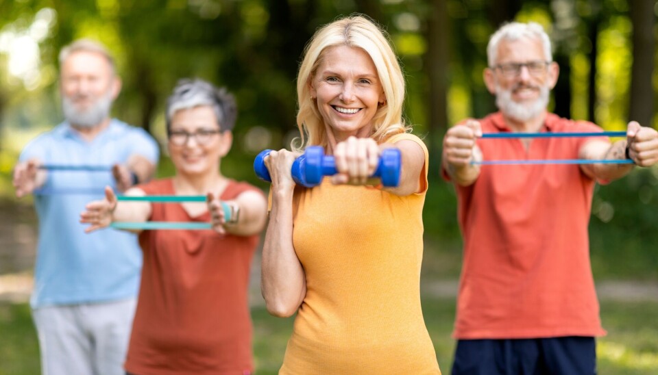 Styrketrening forebygger benskjørhet.