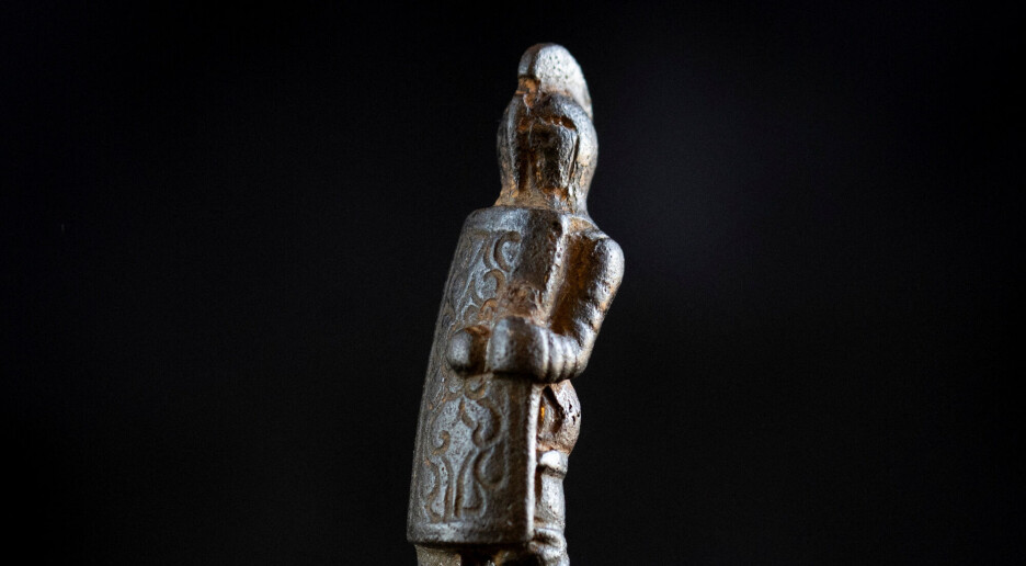 Denne lille gladiator-figuren kan forestille en kjendis fra romertiden