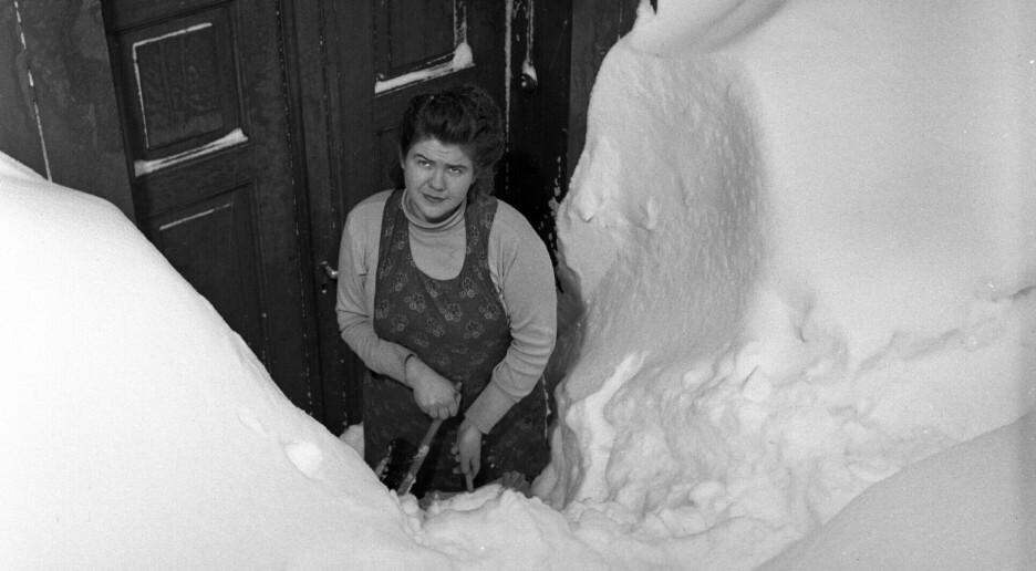 Det har snødd verre før. Her er de norske snørekordene