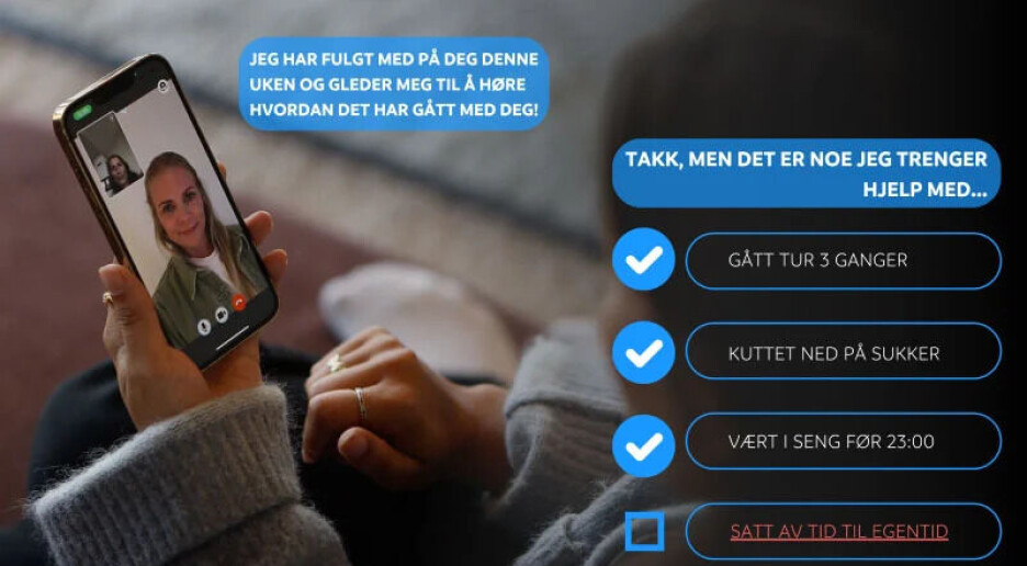 En app har hjulpet over 50.000 personer til bedre helse