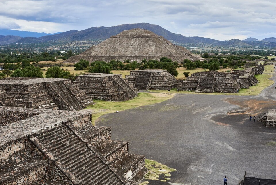Teotihuacan hadde mer enn 100.000 innbyggere. Det var en av de første storbyene i verden.