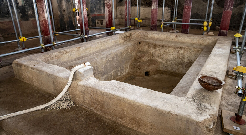 Også for 2.000 år siden hadde rikinger spa og basseng hjemme