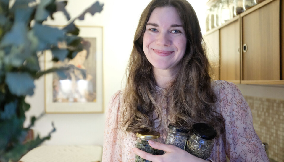 Kristine Ullaland er glad i det søppelfrie livet. – Det tvinger meg til å tenke kreativt, sier hun.