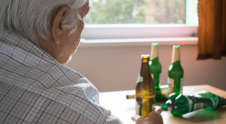 Alkohol gir også de med en depresjon nytelse