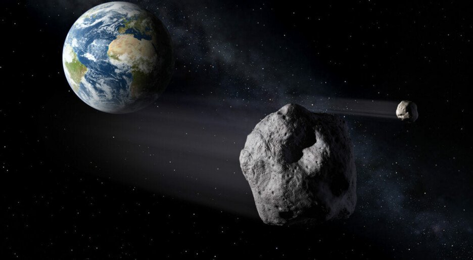 Forskere holder tett øye med liten nærgående asteroide