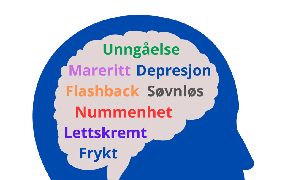 Rundt en av ti kvinner utvikler symptomer på posttraumatisk stress (PTSD), etter å ha født.
