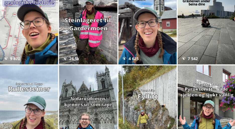Norges største steinfluenser: GeoGuro får stein til å trende på sosiale medier