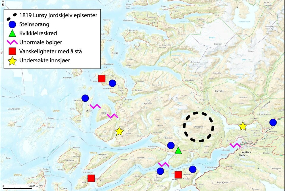 Norske innsjøer skjuler ekstreme naturhendelser