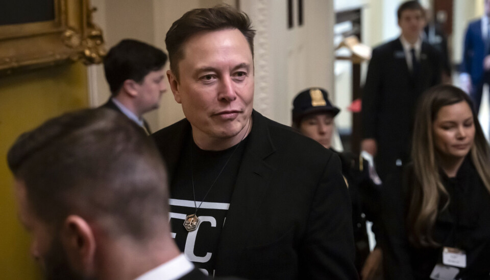 Elon Musk etter å ha møtt republikanere i Senatet 5. mars 2025. Nå har han fortalt om Mars-planer på X.