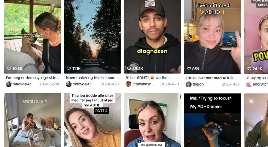 To psykologer vurderte 100 ADHD-videoer på TikTok. Her er dommen deres