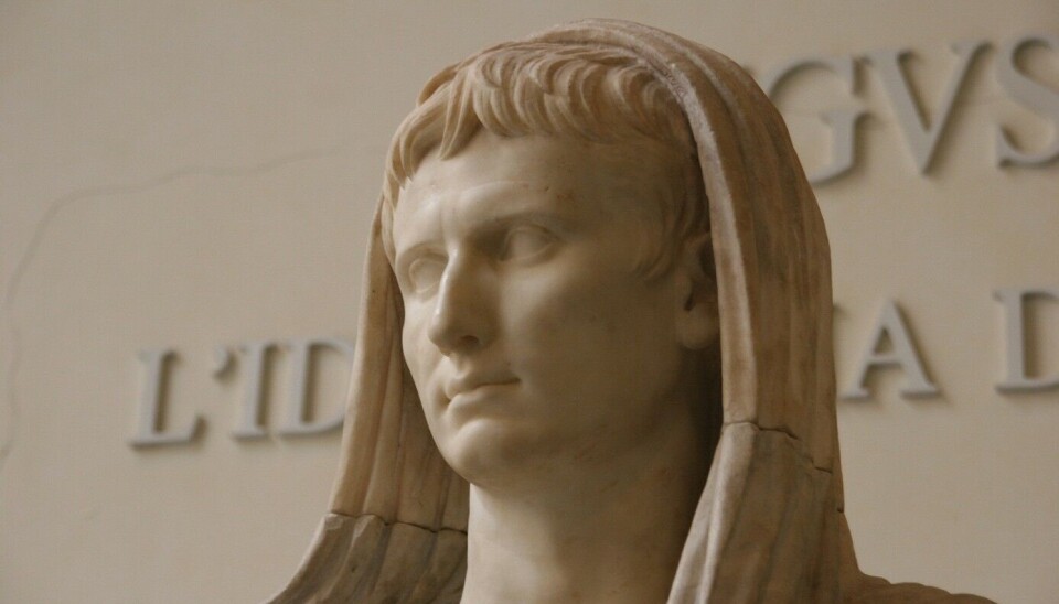 Kanskje den mest kjente romerske keiseren, Julius Cæsar.