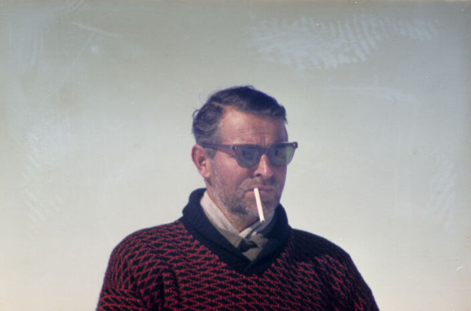 Geolog Thore Winsnes fra Norsk Polarinstitutt ledet Den norske antarktisekspedisjonen (NARE) i 1968-69.