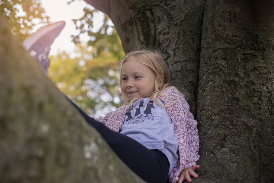 Forskerne håper funnene deres kan vise at det er viktig å oppdage ADHD hos barn tidlig. Jente i tre