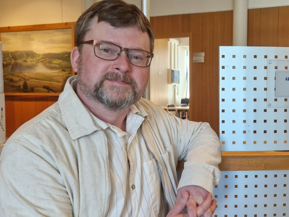 Bernt-Egil Tafjord jobber med fortidsminner både på jobben og privat.
