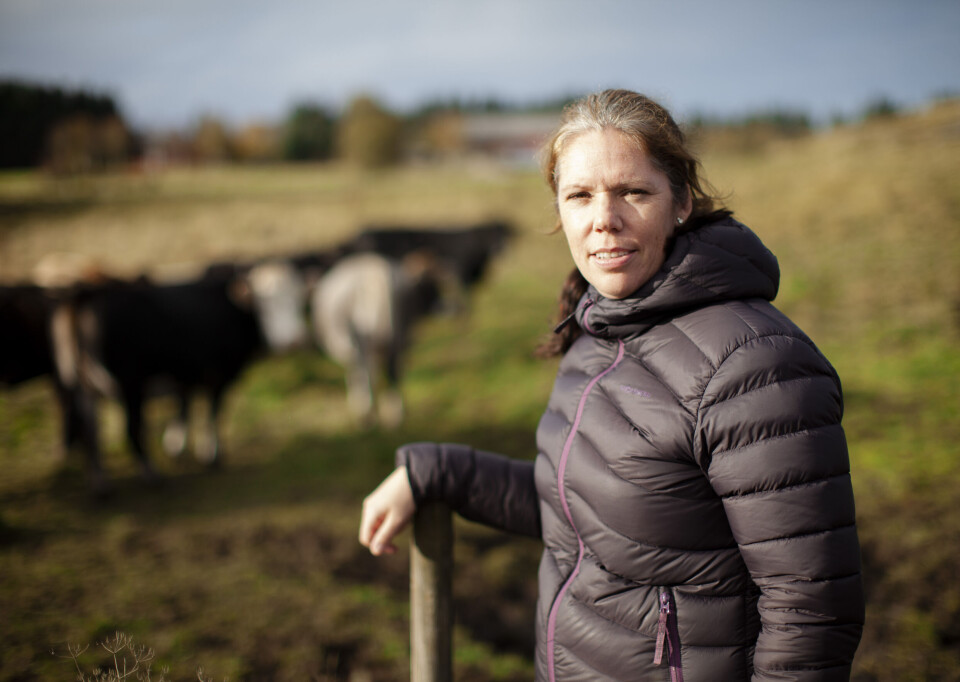 Silje Eftang i felt.