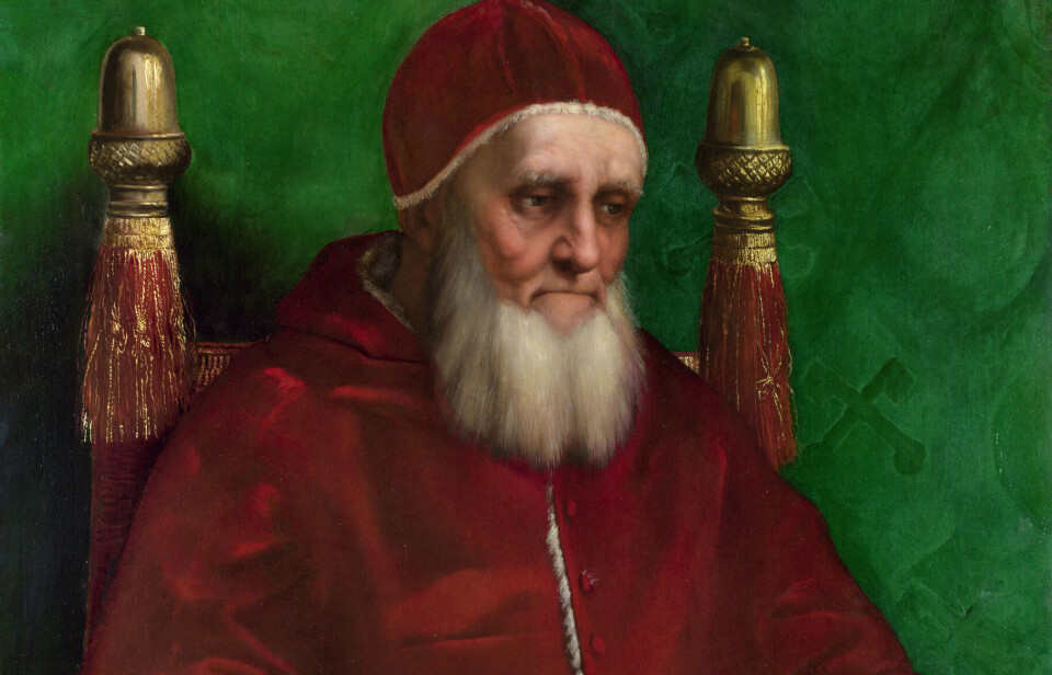 Julius II ledet Pavestaten og den katolske kirken.