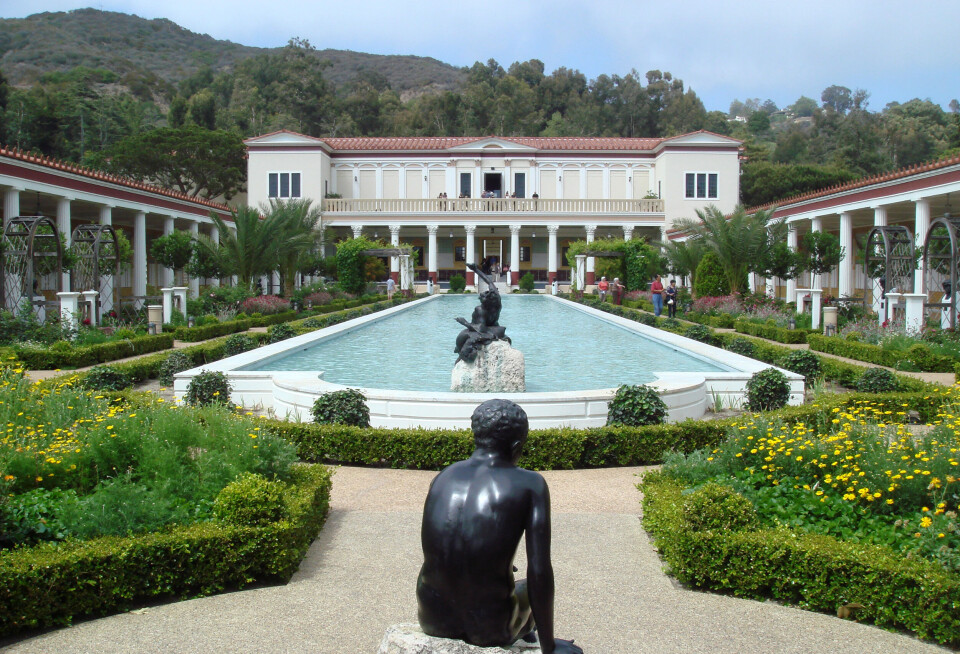 Dette museet i California er inspirert av Villa dei Papyri, der skriftrullene ble funnet.