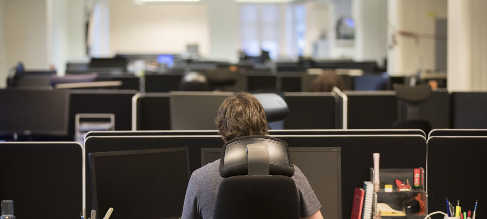Hva slags kontor du har, kan påvirke om du er hjemme eller på jobb ved sykdom