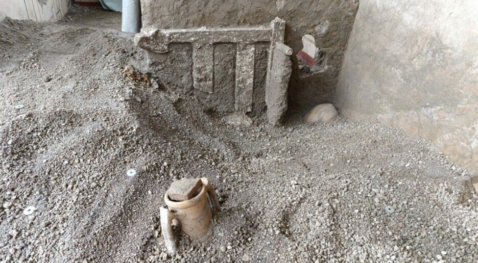 Fant spor etter dødskamp i Pompeii