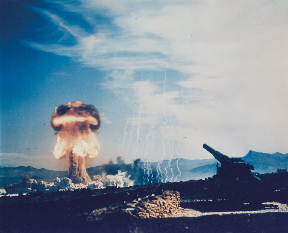For at simuleringsmodellen skal bli best mulig, bruker forskerne data fra amerikanske atombombeprøvesprengninger i delstaten Nevada. Denne bomben ble sprengt 25. mai 1953.