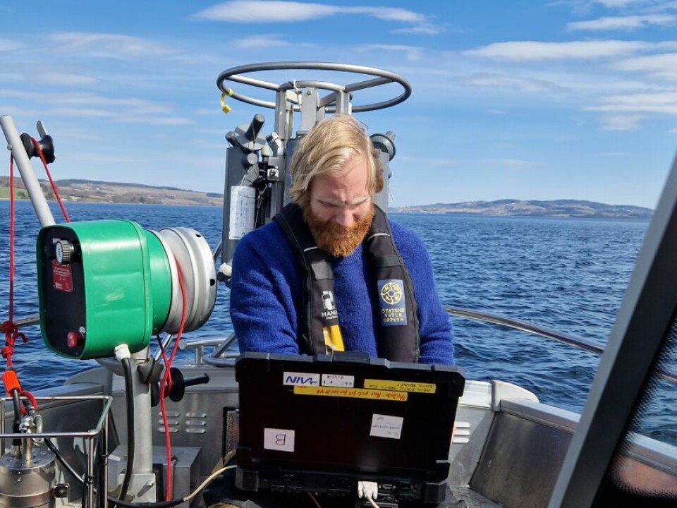 Mer fosfor i innsjøen gir gode vekstvilkår for alger, sier NIVA-forsker Jan-Erik Thrane, som leder overvåkingen av Mjøsa. NIVA-forsker Jan-Erik Thrane, som leder overvåkingen av Mjøsa.