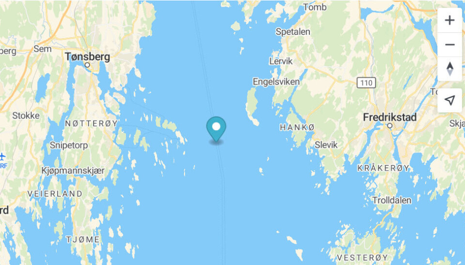 NIVAs forskere har oppdaget den skadelige Pseudochattonella-algen flere steder i Oslofjorden, blant annet her øst for Bolærne. Kart